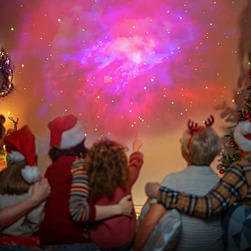 Star Projector Galaxy Night Light - Astronaut Space Projector, Starry Nebula Ceiling LED Lamp with Timer and Remote, Kids Room Decor Aesthetic, for Christmas, Birthdays, Valentine's Day