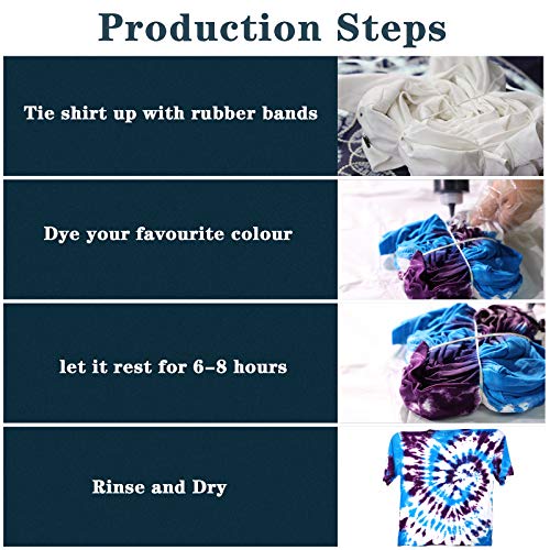 WINSONS Tie Dye Kit 20 Colors Permanent Fabric Dye Art Set for Kids Adults for School, Homemade Party, Creative Groups Activities, DIY Gift