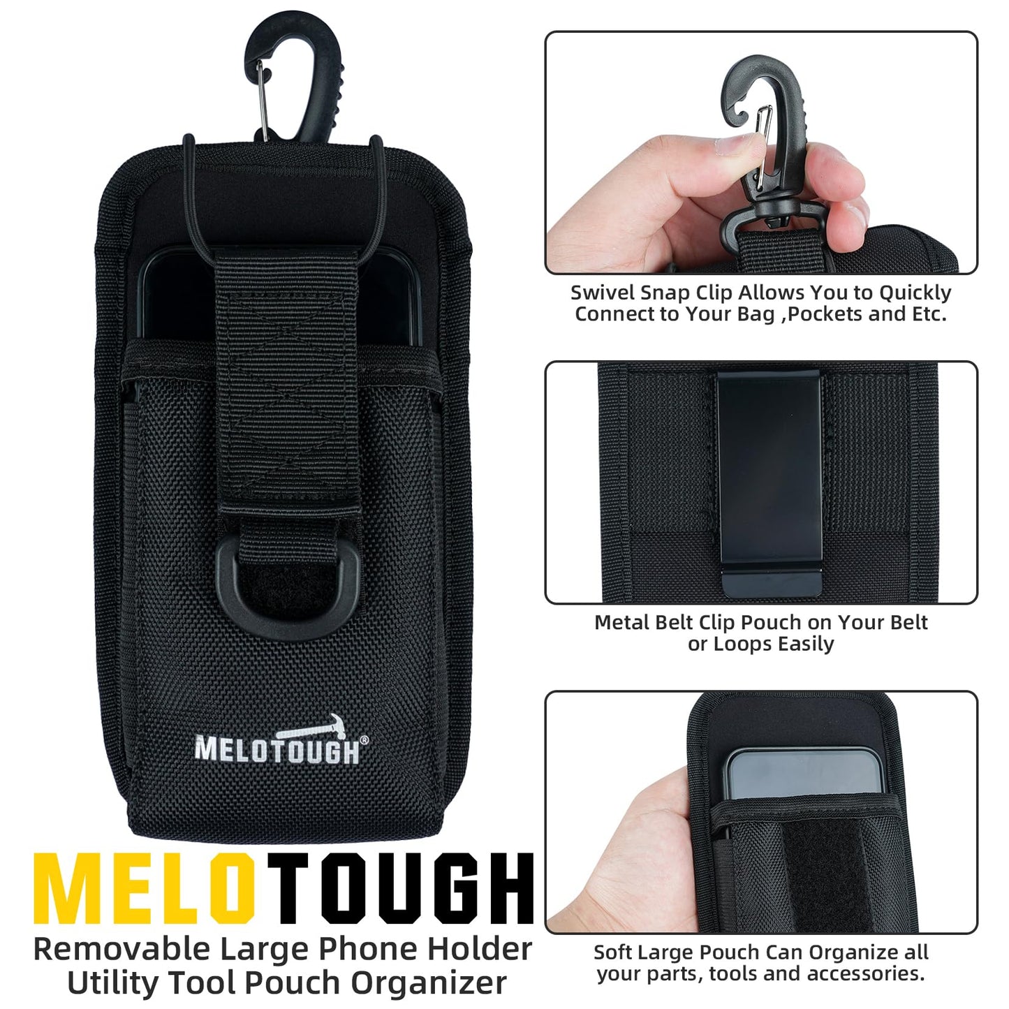 MELOTOUGH Tool Belt Suspenders Work Belt Suspenders for Men Big and Tall Construction Bag Suspenders Padded Work belt Suspenders for Carpenter/Electrician/Roofing/Farmer work(Y Back)